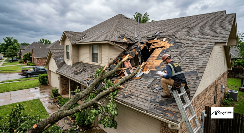 edmond ok roofing inpection